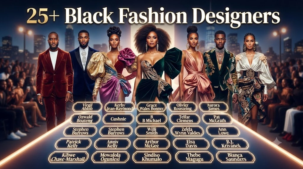 black fashion designers