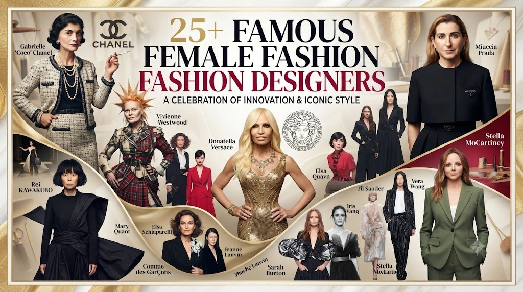 25+ famous female fashion designers
