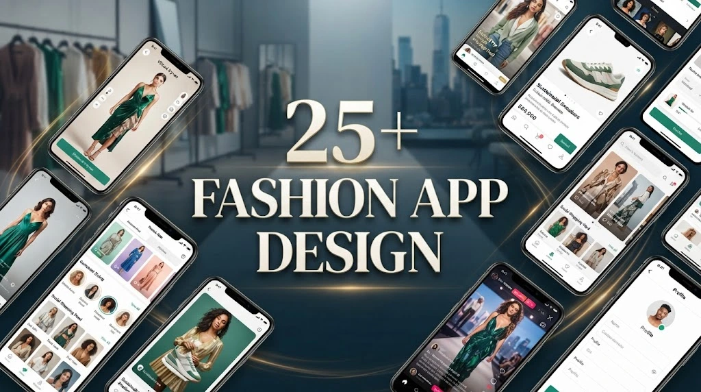 fashion app design