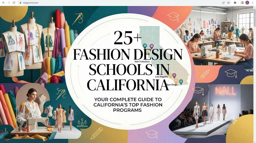 fashion design schools in california