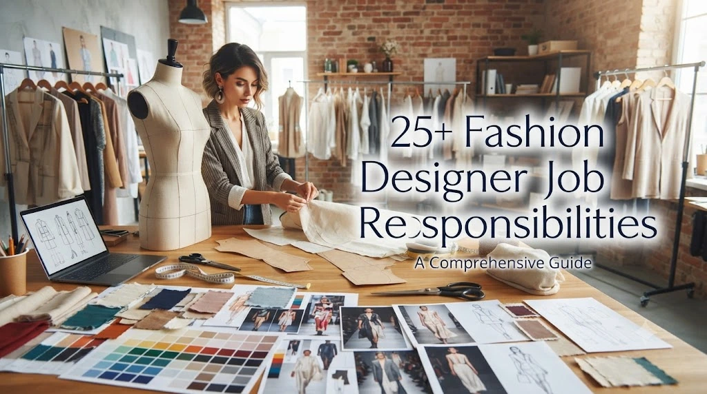 fashion designer job responsibilities