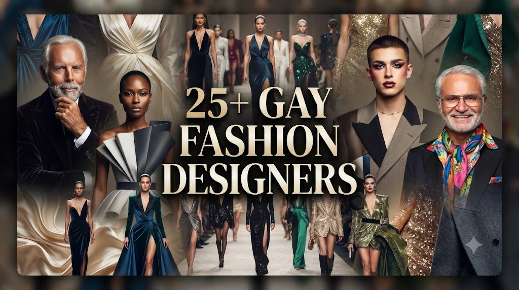 25+ gay fashion designers