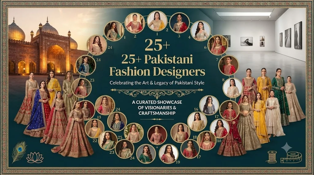Pakistani Fashion Designers