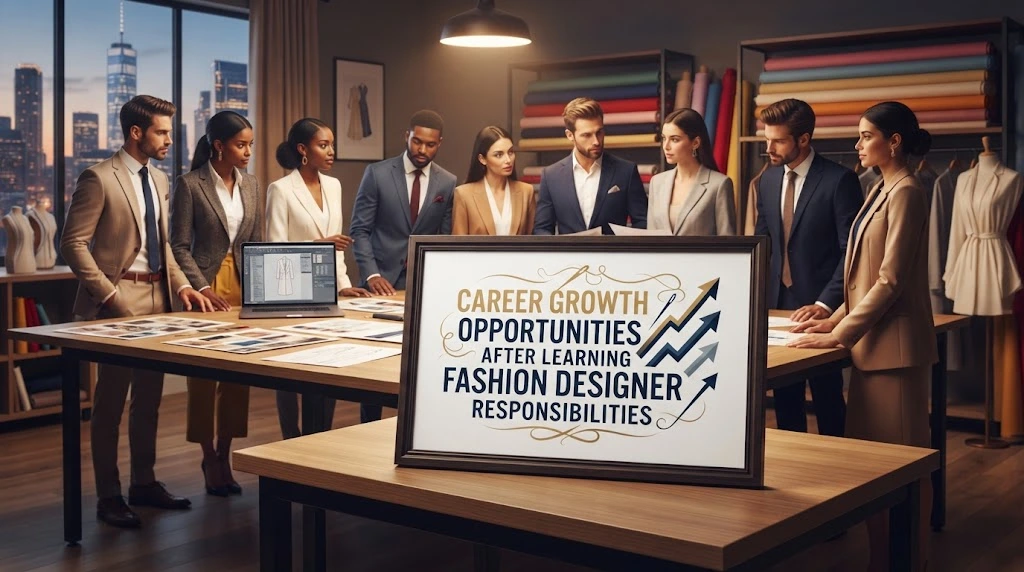 Career Growth Opportunities After Learning Fashion Designer Responsibilities
