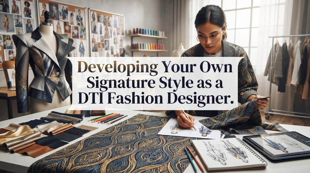 Developing Your Own Signature Style as a DTI Fashion Designer