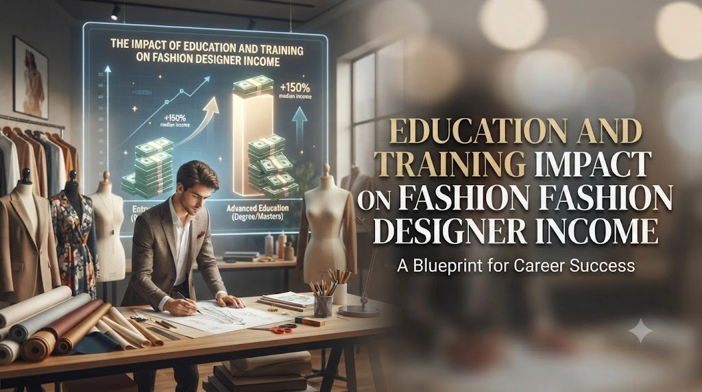 Education and Training Impact on Fashion Designer Income