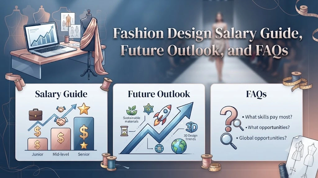 Fashion Design Salary Guide, Future Outlook, and FAQs