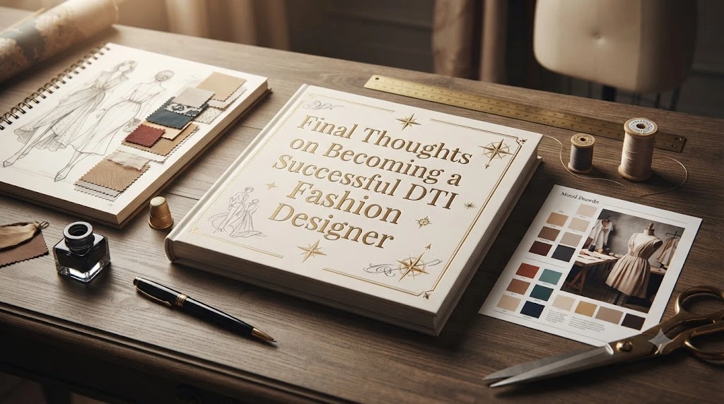 Final Thoughts on Becoming a Successful DTI Fashion Designer