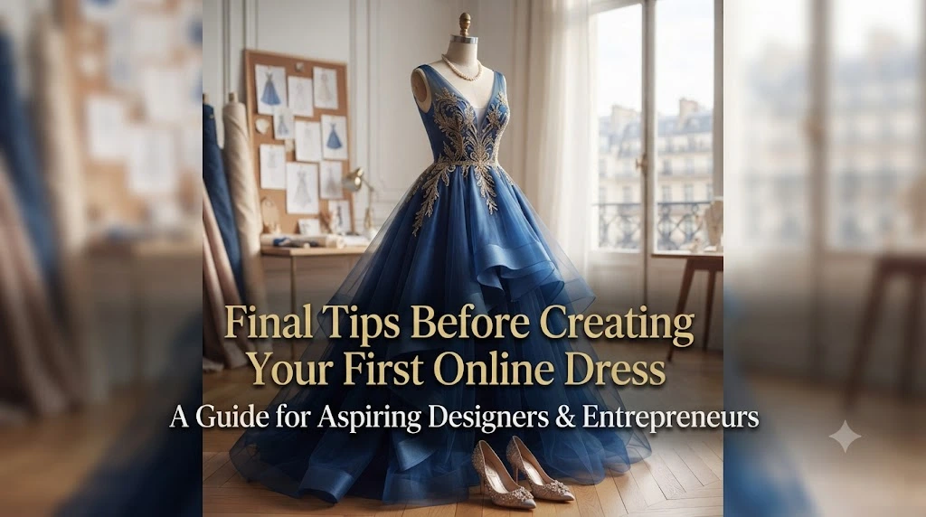 Final Tips Before Creating Your First Online Dress