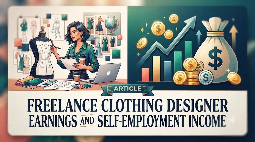 Freelance Clothing Designer Earnings and Self-Employment Income