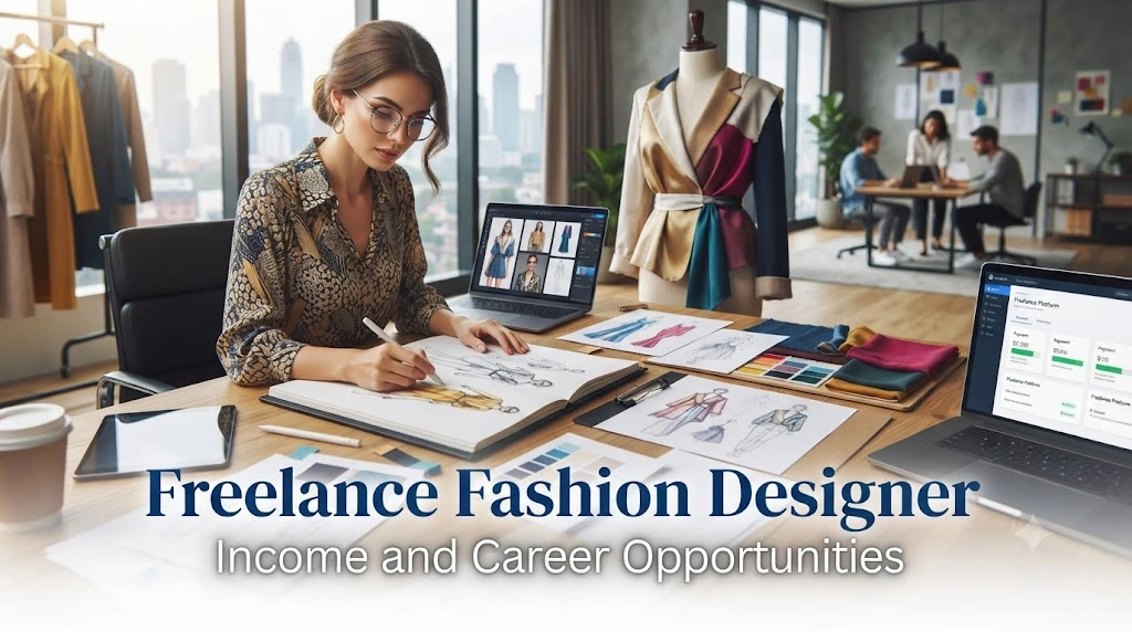 Freelance Fashion Designer Income and Career Opportunities