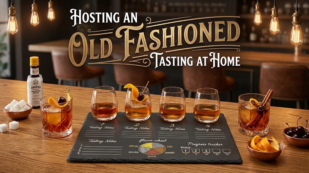 Hosting an Old Fashioned Tasting at Home