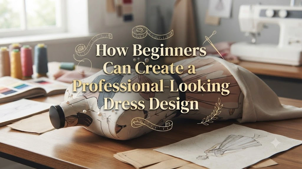 How Beginners Can Create a Professional-Looking Dress Design