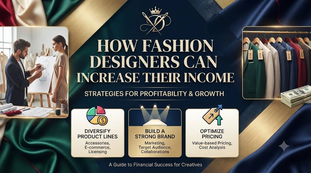How Fashion Designers Can Increase Their Income
