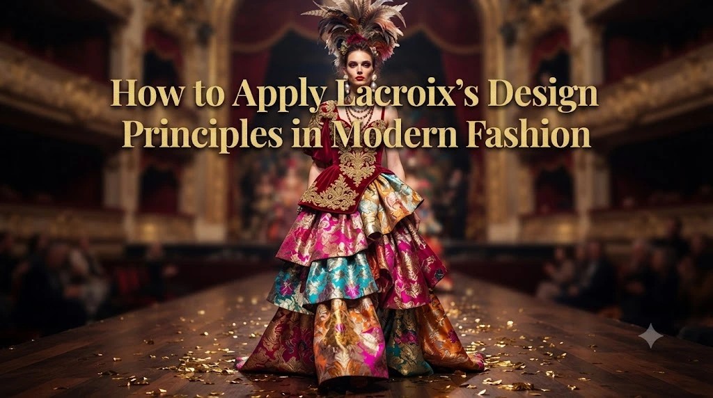 How to Apply Lacroix’s Design Principles in Modern Fashion