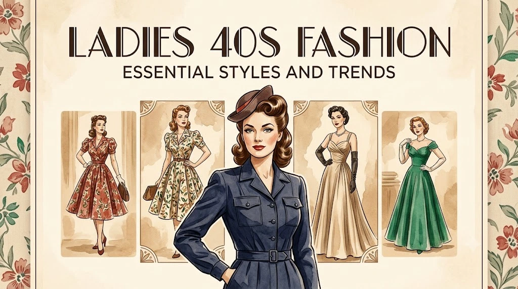 Ladies 40s Fashion