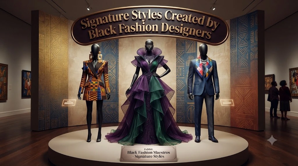 Signature Styles Created by Black Fashion Designers