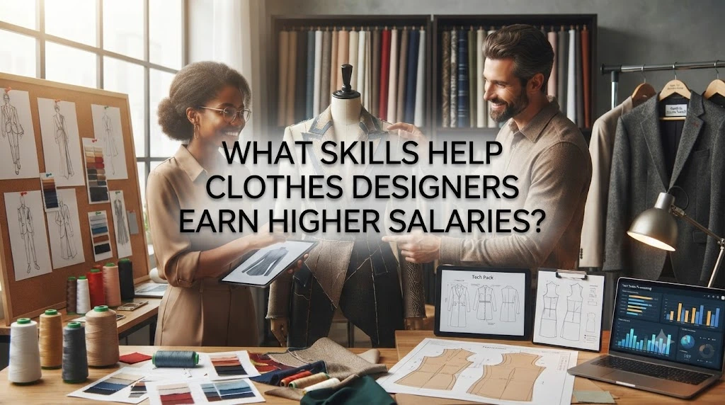 What Skills Help Clothes Designers Earn Higher Salaries?