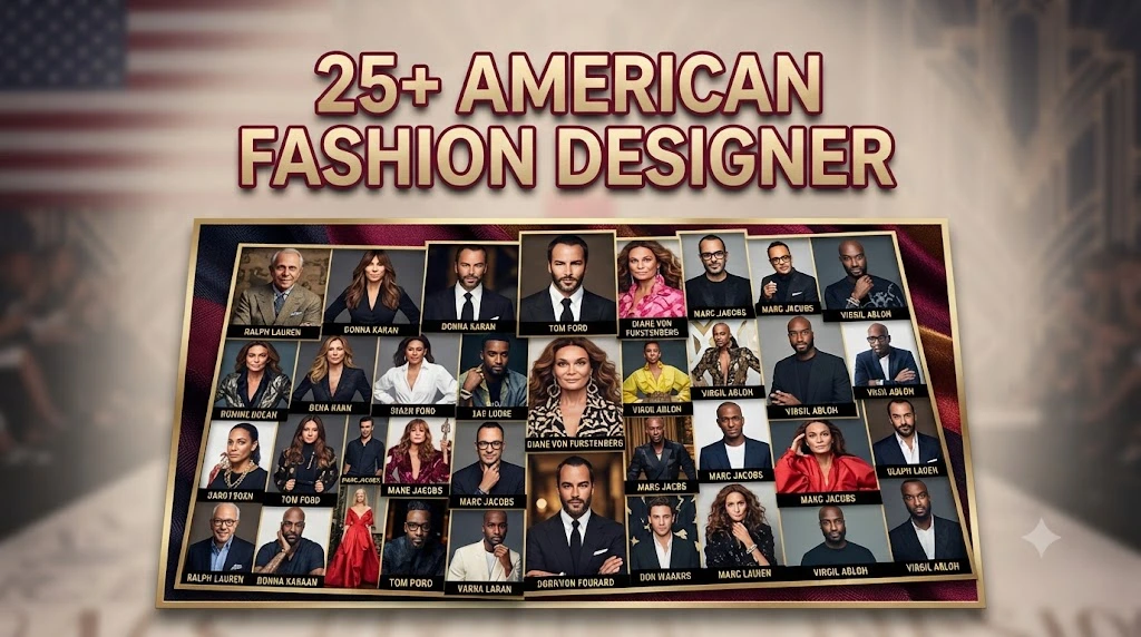 25+ american fashion designer