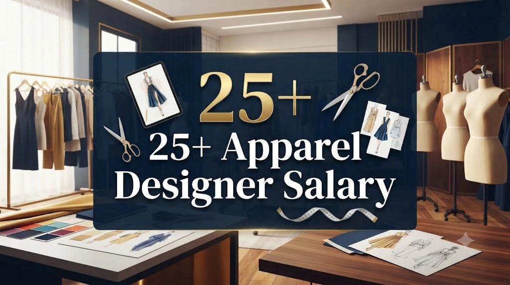 apparel designer salary