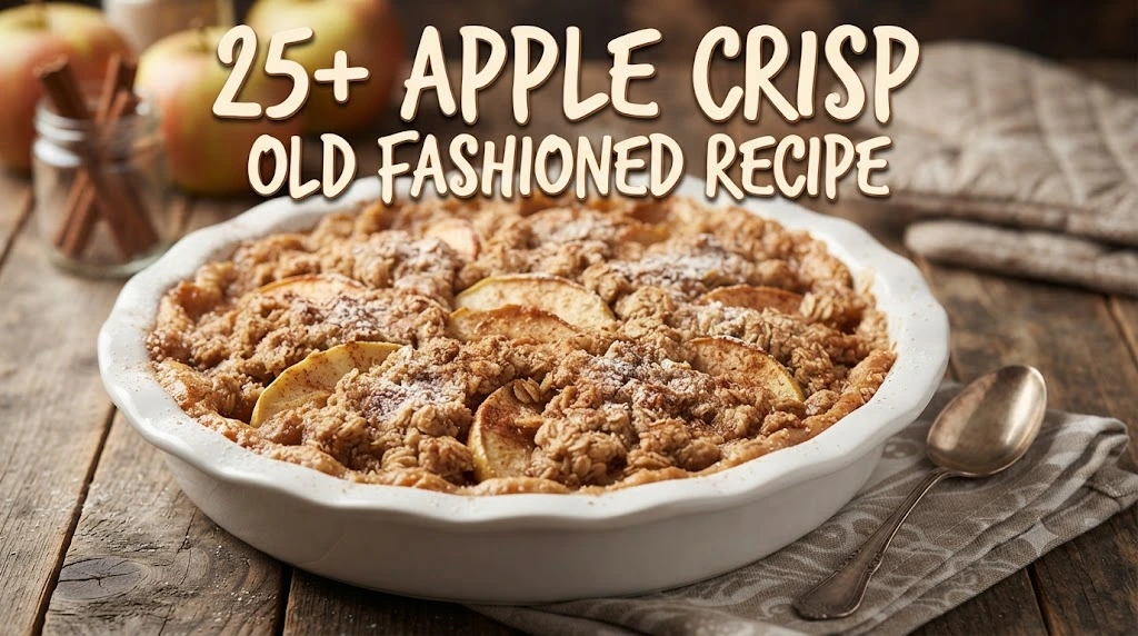 apple crisp old fashioned recipe