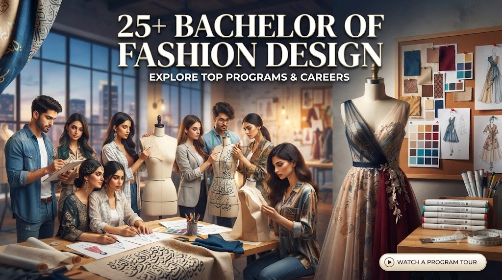 bachelor of fashion design