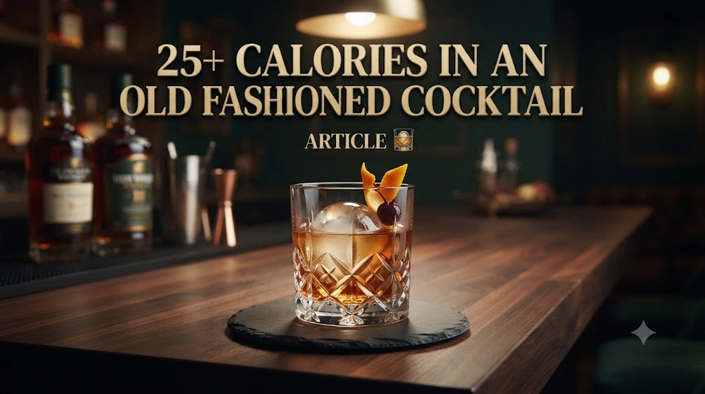 calories in an old fashioned cocktail