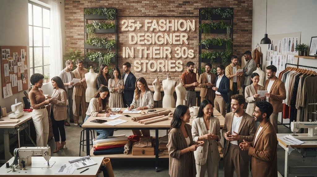 fashion designer in their 30s stories