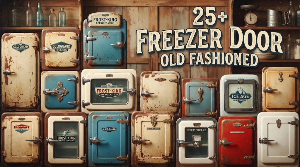 freezer door old fashioned
