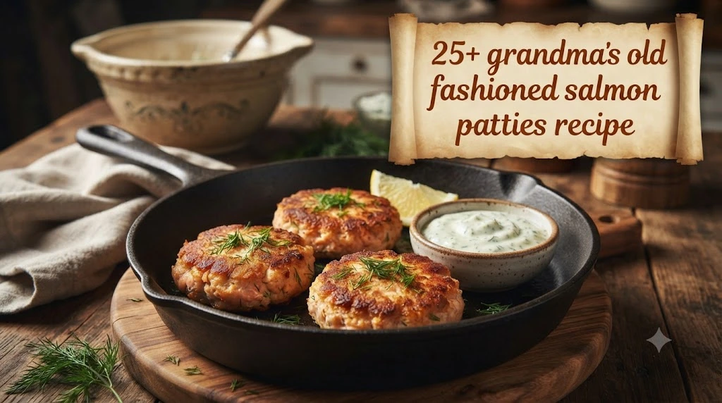 grandma's old fashioned salmon patties recipe