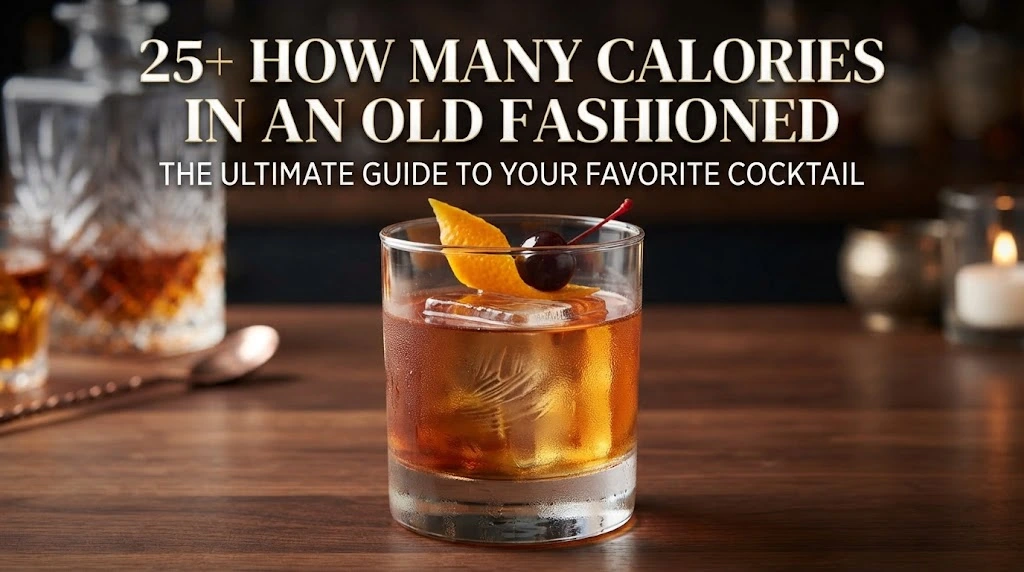 25+ how many calories in an old fashioned