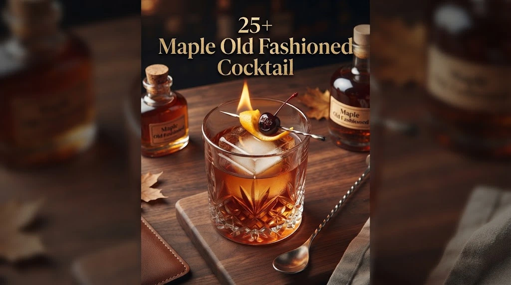 25+ maple old fashioned cocktail