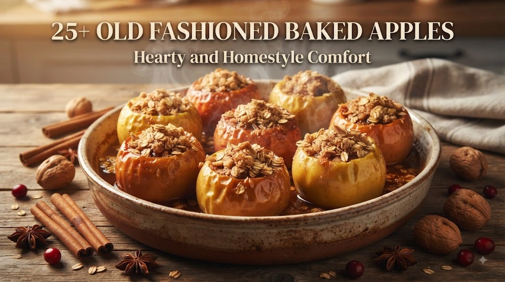 25+ old fashioned baked apples