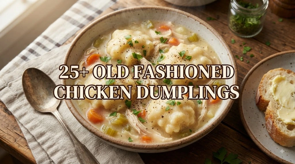 old fashioned chicken dumplings