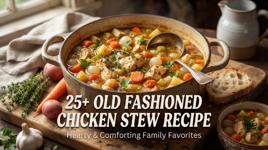 25+ old fashioned chicken stew recipe