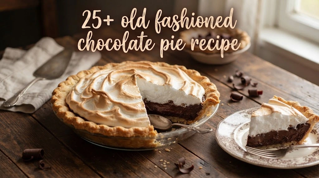 25+ old fashioned chocolate pie recipe