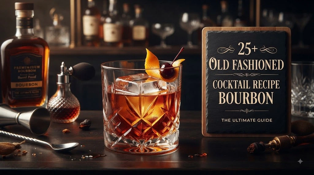 old fashioned cocktail recipe bourbon