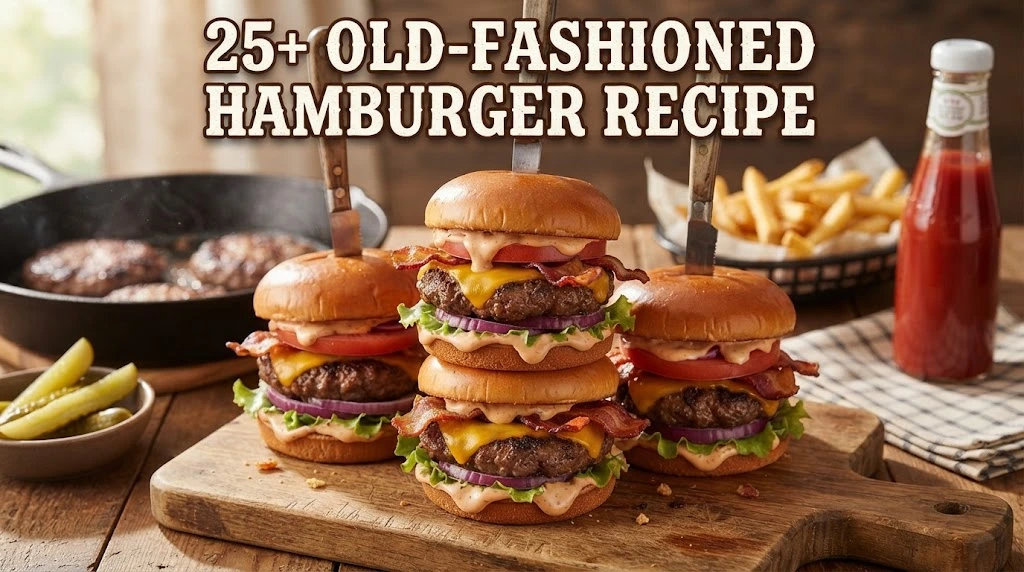 25+ Old-Fashioned Hamburger Recipe