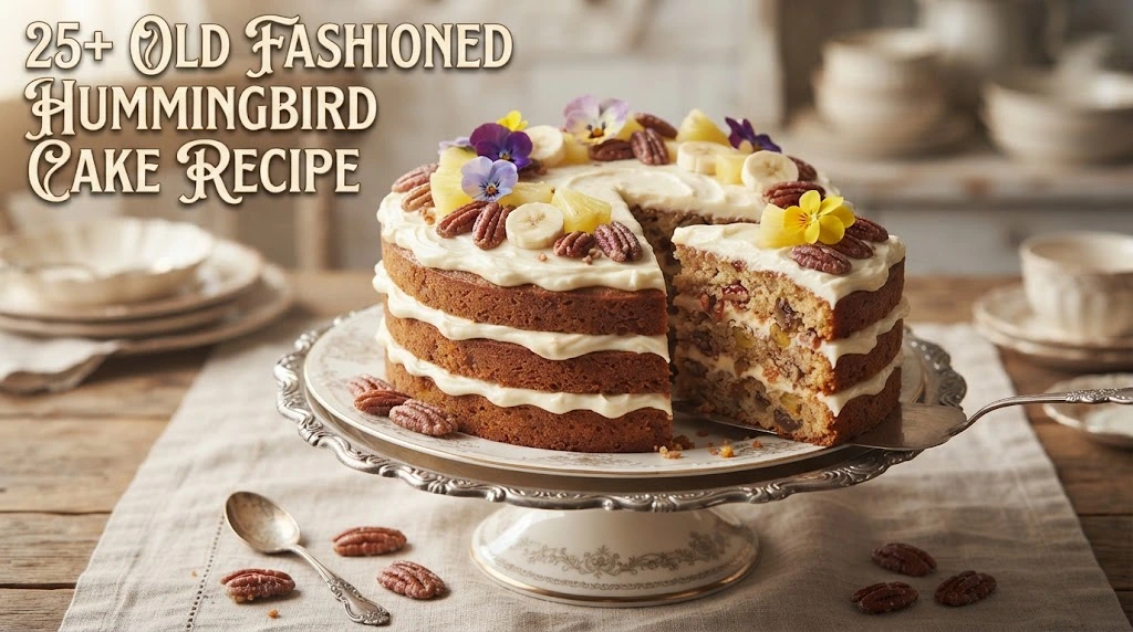25+ old fashioned hummingbird cake recipe
