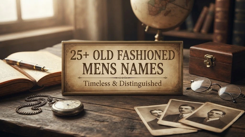 old fashioned mens names