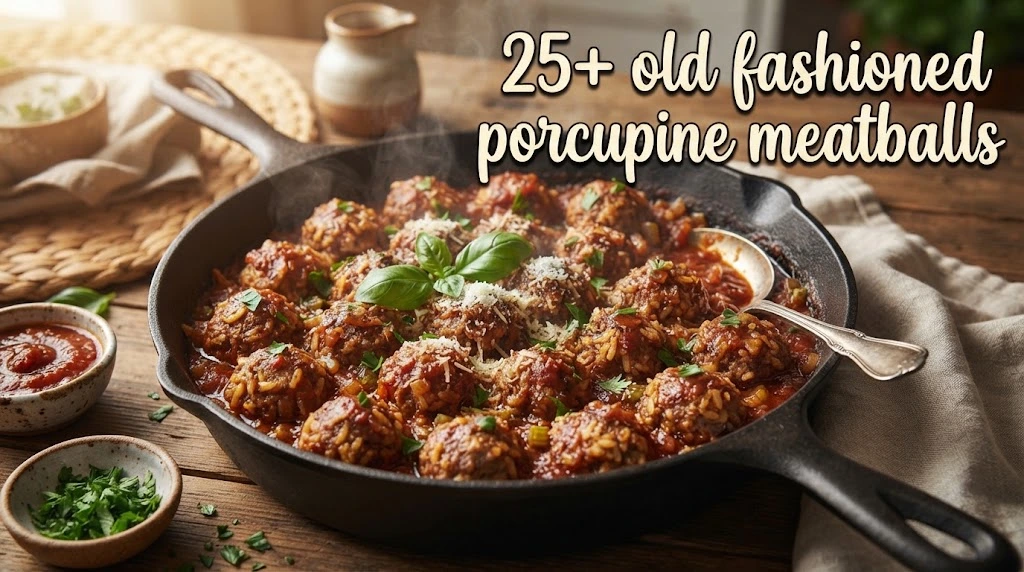 25+ old fashioned porcupine meatballs