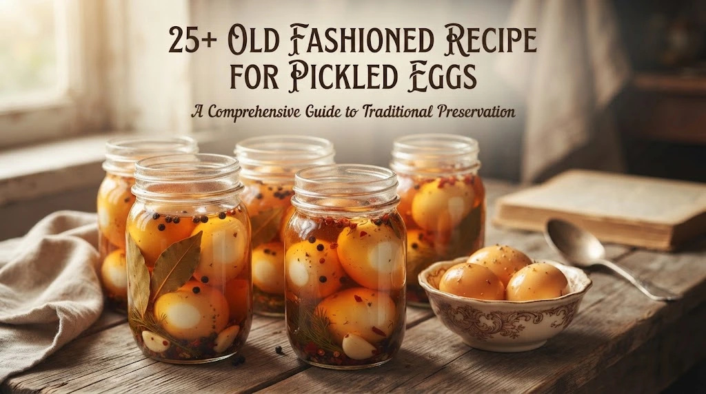 old fashioned recipe for pickled eggs