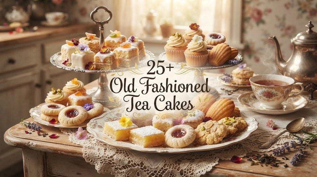 25+ Old Fashioned Tea Cakes