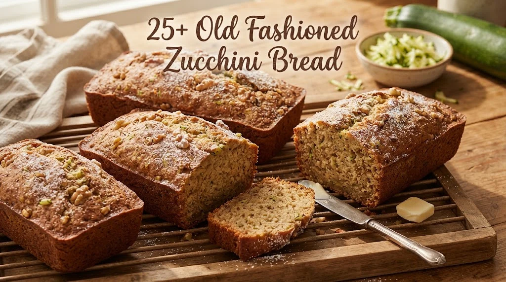 25+ Old Fashioned Zucchini Bread