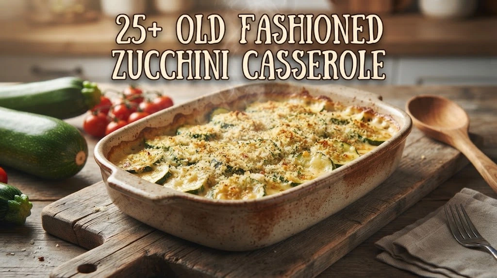 25+ Old Fashioned Zucchini Casserole