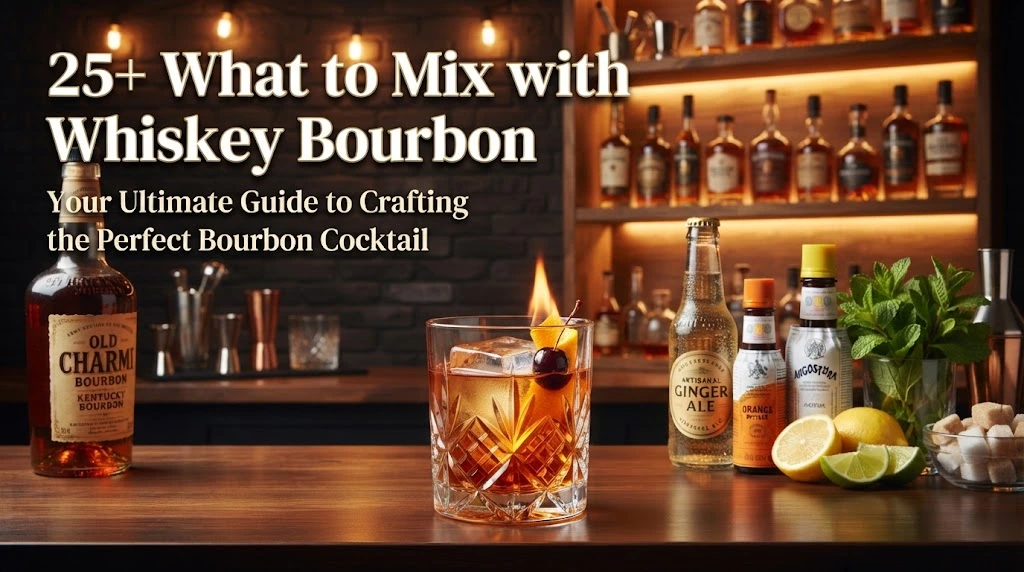 what to mix with whiskey bourbon