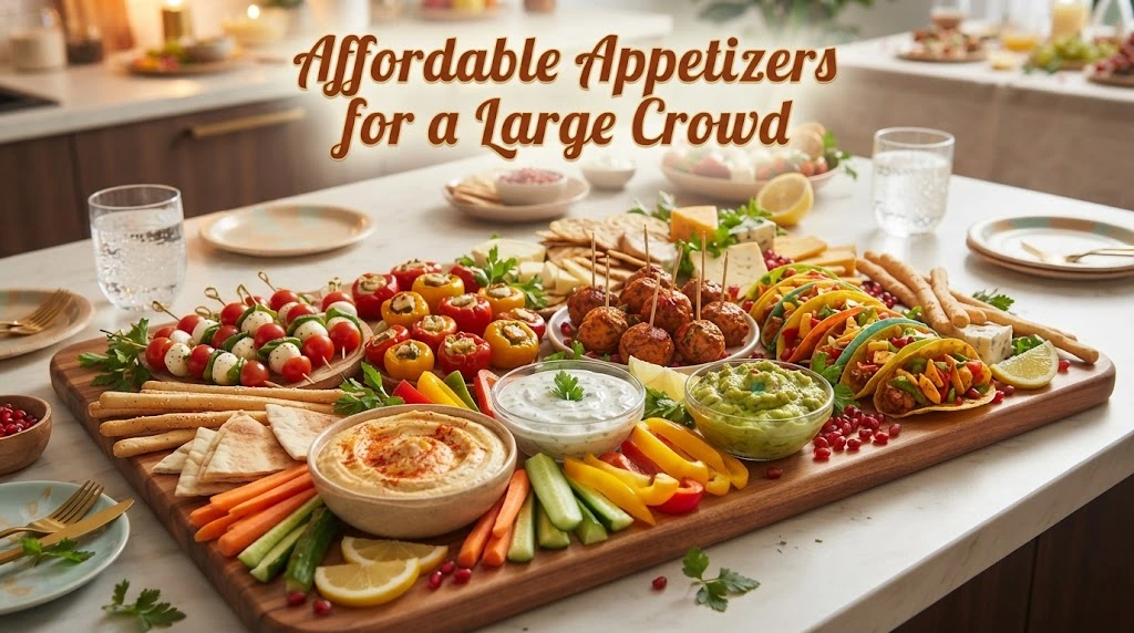 Affordable Appetizers for a Large Crowd