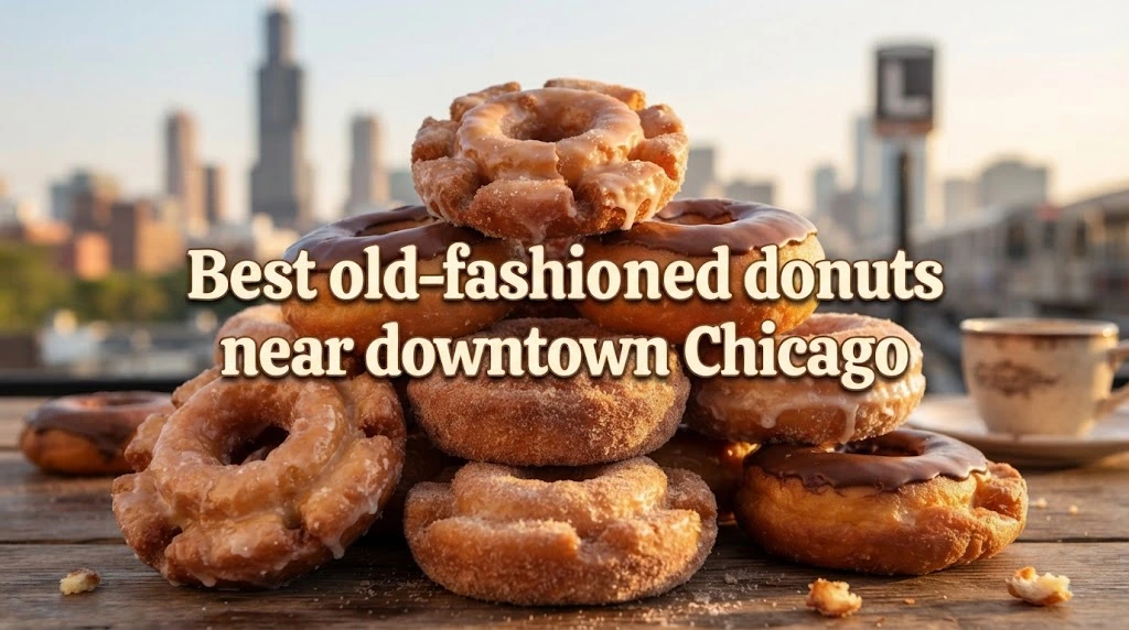 Best old-fashioned donuts near downtown Chicago