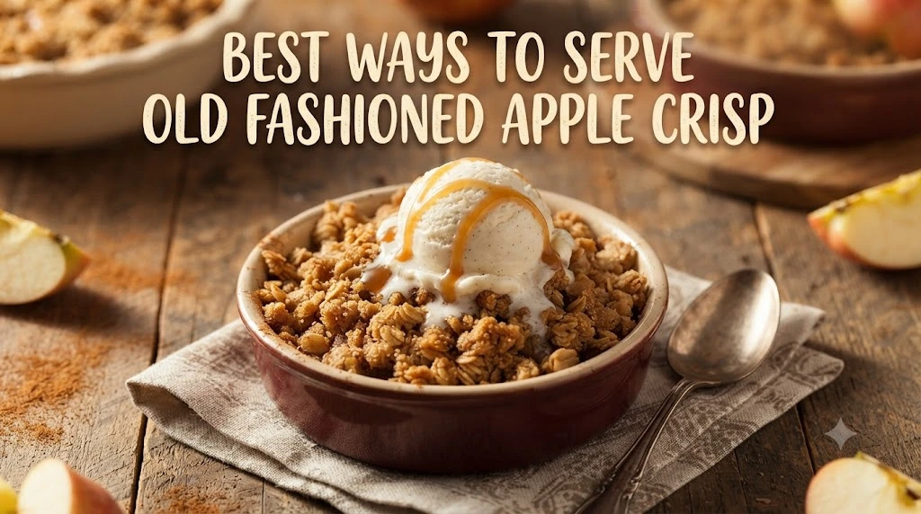 Best Ways to Serve Old Fashioned Apple Crisp