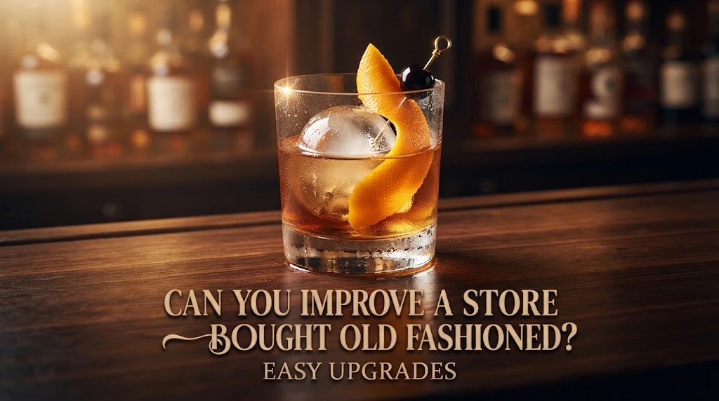 Can You Improve a Store-Bought Old Fashioned? Easy Upgrades